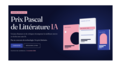 Capture d'écran du site du prix Pascal
