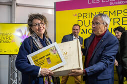 Jeanne Benameur Prix Ouest 2022 Printemps du livre de Montaigu