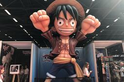 Luffy le héros de One Piece en grand format à la Japan Expo 2022