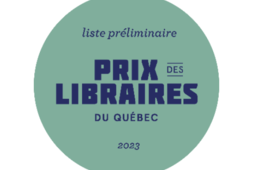 prix des libraires du Québec 2023