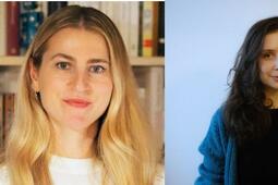 De gauche à droite, Marine Alata et Pascaline Giboz, nouvelles recrues chez Harper Collins