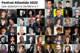 Les auteurs invités à l'édition 2023 du festival Atlantide