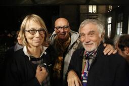Françoise Nyssen , Thierry Magnier et Jean-Paul Capitani 2017