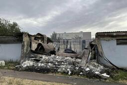 La médiathèque du quartier du Borny, à Metz, a été totalement détruite par l'incendie volontaire de la nuit du 30 juin 2023.