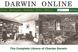 La bibliothèque en ligne de Charles Darwin
