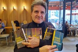 Jean-Philippe Mocci, fondateur des éditions Leha, le 6 mars 2024 à Paris