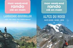 Les premiers titres de la collection "Mon week-end rando clé en main" des éditions Glénat