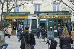 La librairie Shakespeare & Co à Paris (5e)