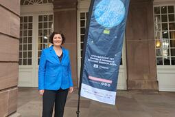 La Maire de Strasbourg Jeanne Barseghian