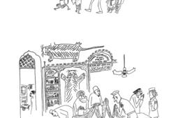 Saul Steinberg Tous en ligne La Table Ronde0.jpg