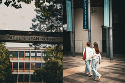 La faculté de droit Jean Monnet à Sceaux et le campus Pierre et Marie Curie à Sorbonne Jussieu