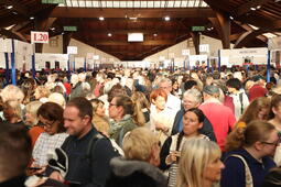 La foule à la foire du livre de Brive 2025