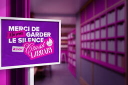 Tinder ouvre «  la bibliothèque la plus bruyante de Paris  » 