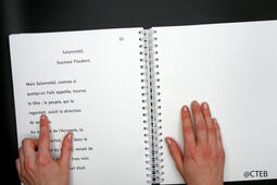 Livre en braille 