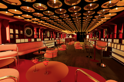 Maquette 3D de l'intérieur de la péniche