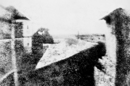 Point de vue du Gras, première photographie de l'histoire prise par Nicéphore Niépce