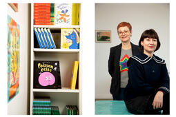 Valérie Cussagnet et Rozenn Samson