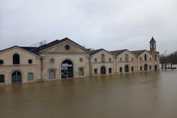 Le Musée de la bande dessinée à Angoulême durant les inondations de février 2026