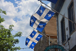 Drapeaux québécois