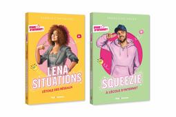 Deux premières parutions de la collection Stars d'Internet chez Hugo Jeunesse