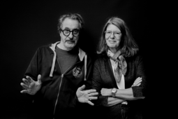 Charles Berberian et Michèle Standjofski Charles Berberian et Michèle Standjofski - Photo © Myriam Boulos