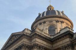 La Coupole de l'Académie française, quai de Conti à Paris 