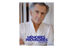 Les Mémoires Provisoires de Bernard-Henri Lévy paraîtront le 1er octobre 2026 chez Plon.