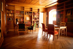 Bibliothèque Jacques Doucet. Bureau de Paul Valéry