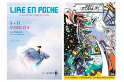 Affiche Lire en poche et Utopliales 2026