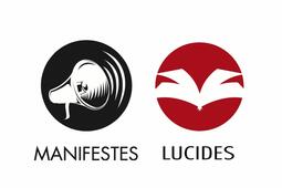 Logos des collections "Manifestes" et "Lucides" aux éditions Héliade