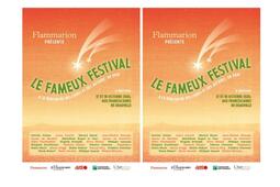 Flammarion Le Fameux festival. Flammarion
