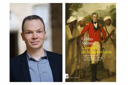 Gildas Salmon et couverture du livre L'empire de la supervision (La Découverte)