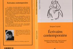 Écrivains contemporains : Madeleine Bourdouxhe, Paul Guimard, Maurice Pons, Roger Vailland.jpg