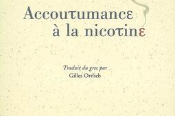 Accoutumance a la nicotine  douze nouvelles_Finitude_9782912667519.jpg