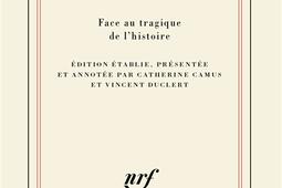 Actuelles Vol 4 Face au tragique de lhistoire_Gallimard_9782073015815.jpg