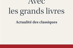 Avec les grands livres  actualites des classique_Editions de lObservatoire_9791032933183.jpg