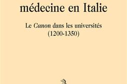 Avicenne et la medecine en Italie  le Canon dans_H Champion_9782745334374.jpg