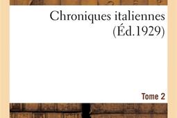 Chroniques italiennes Tome 2_Hachette BNF_9782329211398.jpg