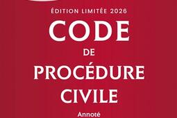 Code de procedure civile 2026 annote_Dalloz_9782247240289.jpg