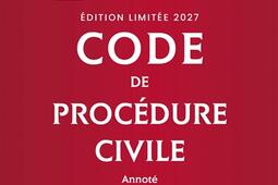 Code de procedure civile 2027 annote_Dalloz_9782247247042.jpg