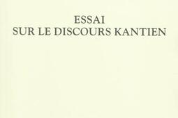 Critique et reflexion  essai sur le discours kan_Vrin_9782711622412.jpg