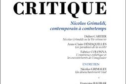 Critique, n° 918. Nicolas Grimaldi, contemporain à contretemps.jpg