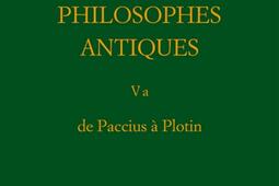 Dictionnaire des philosophes antiques Vol 51 De Paccius a Plotin_CNRS Editions_9782271073358.jpg