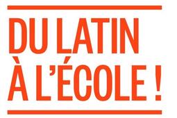 Du latin a lecole _Fayard_9782213727172.jpg