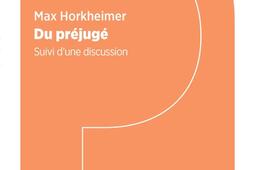 Du prejuge  suivi dune discussion_Maison des sciences de lhomme_9782735130665.jpg