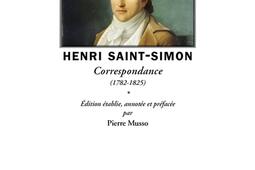 Henri SaintSimon  correspondance 17821825_Manucius_9782845788206.jpg