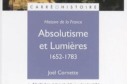 Histoire de la France. Vol. 2. Absolutisme et Lumières, 1652-1783.jpg