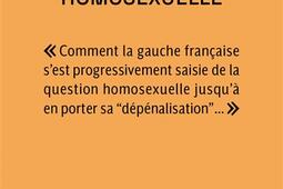 La gauche francaise et la question homosexuelle_le Bord de leau_9782385192501.jpg