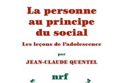 La personne au principe du social : les leçons de l'adolescence.jpg
