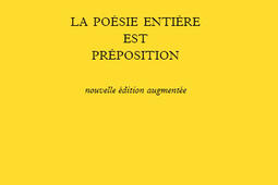 La poesie entiere est preposition_Eric Pesty editeur.jpg